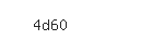 Captcha: 4d60